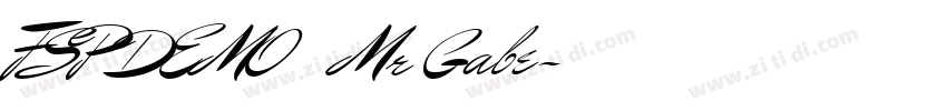 FSP DEMO   Mr Gabe字体转换
